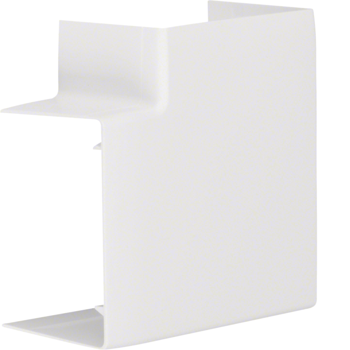 Hager LF6009059016 Flat Angle for Cable Trunking 60x90mm White