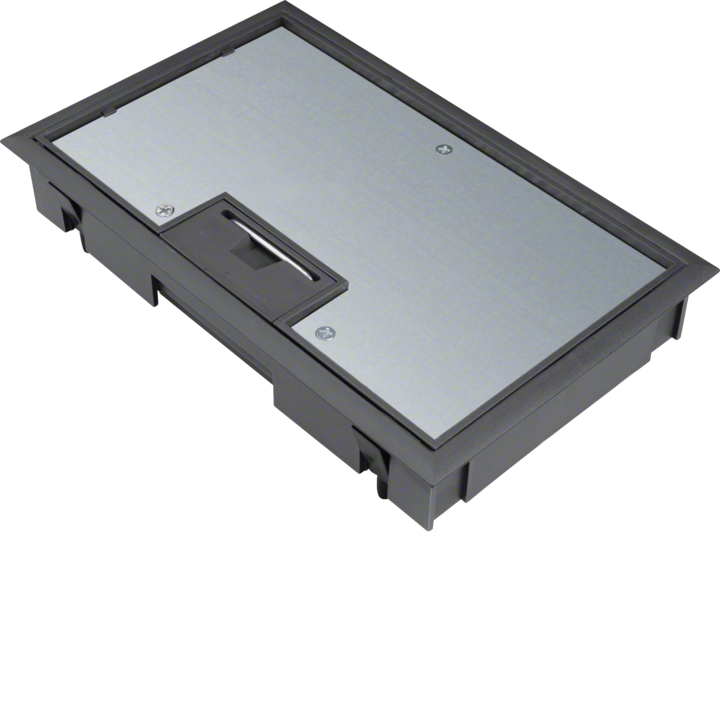 Hager KDE04059005 Hinged Cover for E04 Floor Trunking