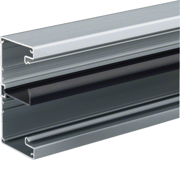 Hager BRA701321ELN Natural Anodised Aluminium Trunking Base