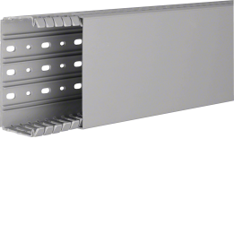 Hager BA760120 Slotted Panel Trunking 60x120mm Grey