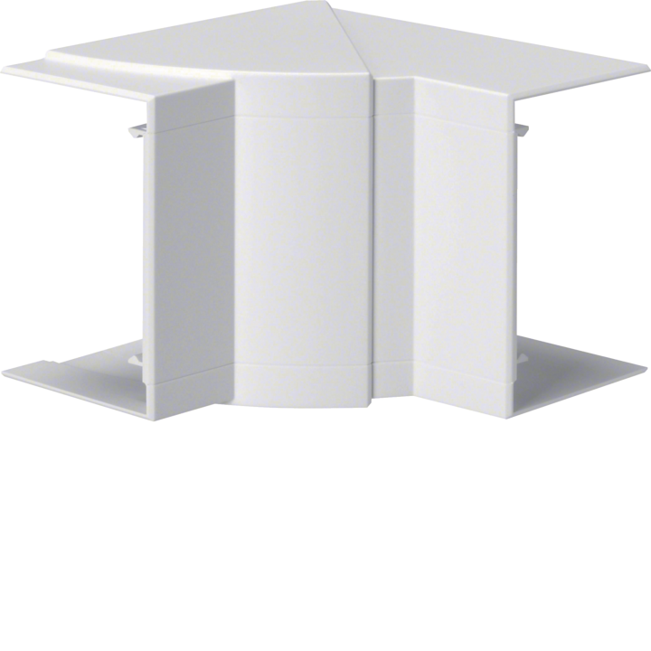 Hager BRP651004H9016 Internal Corner for BRP/BRAP65100 Trunking, Traffic White (RAL 9016)