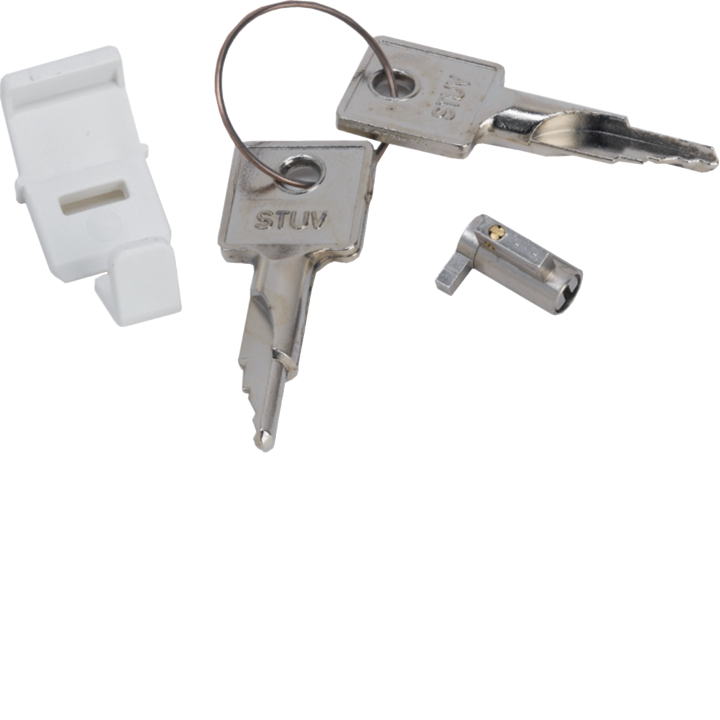 Hager VZ790N Key Lock, Golf, Surface Mount, 2 Keys