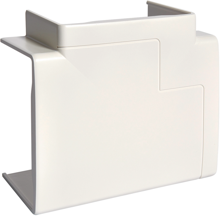 Hager GBD5008589016 T-piece for Cable Trunking, Traffic White
