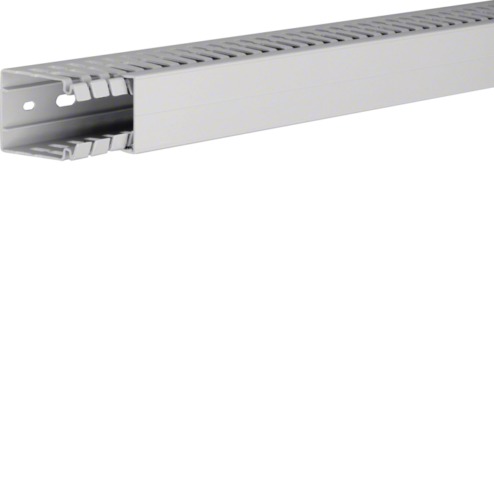 Hager HA760040 Slotted Panel Trunking 60x40mm Grey