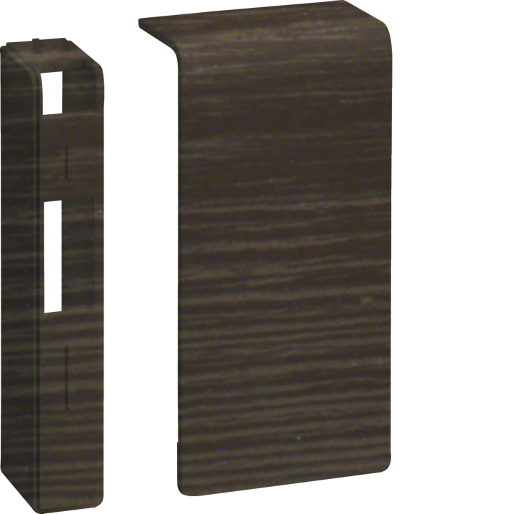 Hager SL200806D6 End Cap Sucupira