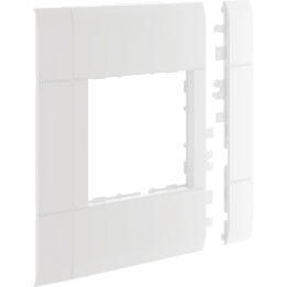 Hager GR1200A9016 Frame Cover 55 Modules HFR 120mm Traffic White