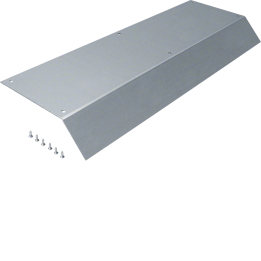 Hager AKB82000701 Blind Lid 800mm 45° One-Sided for AK 200x70 Trunking