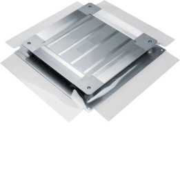 Hager UDB2050080 Floor Box with Floor Plate Size 2 50-80mm
