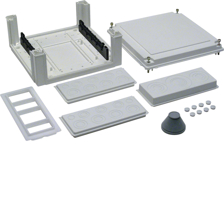 Hager U84S4 Cable Spreader Box, IP54, 324x307x149 mm
