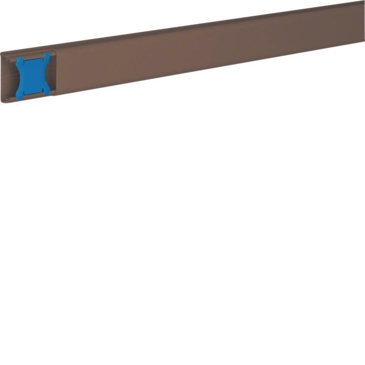 Hager ATA123008014 Trunking 12x30mm L=2.1m Brown
