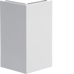 Hager BRA1202A9016 External Corner Lid for BRA 120mm Trunking, White