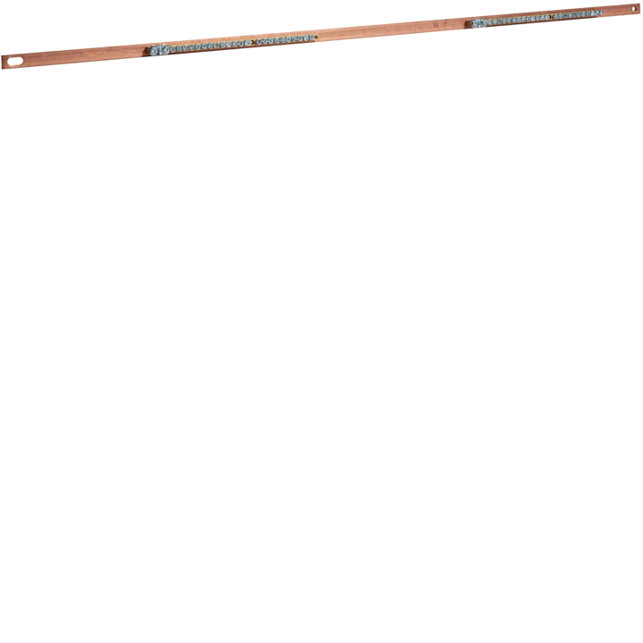 Hager UC978 Earth Rail & Brace Quadro L750 mm