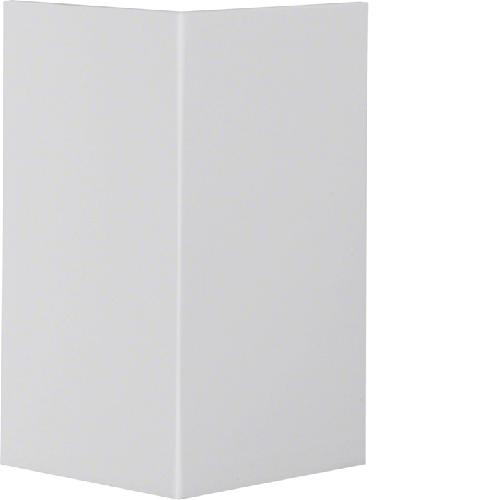 Hager L92887035 External Corner Lid, PVC, Light Grey, 70x70mm