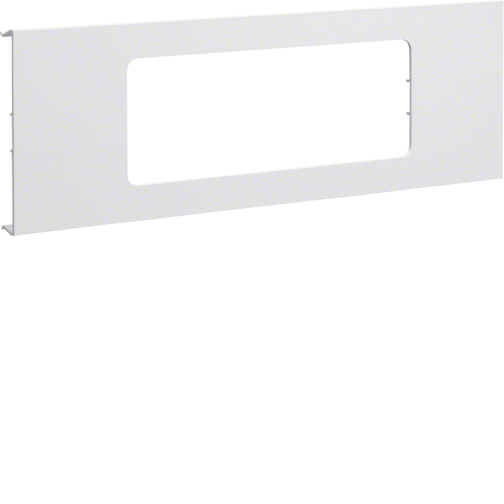 Hager R94939016 Pre-cut Lid 3-Gang, Traffic White