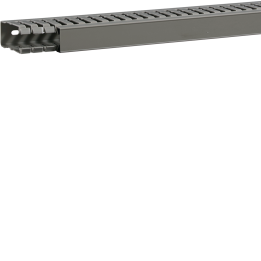 Hager BA7A60025 Slotted Panel Trunking 60x25mm Grey