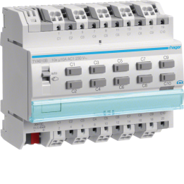 Hager TYA610B KNX Output Module 10x 10A/230V~