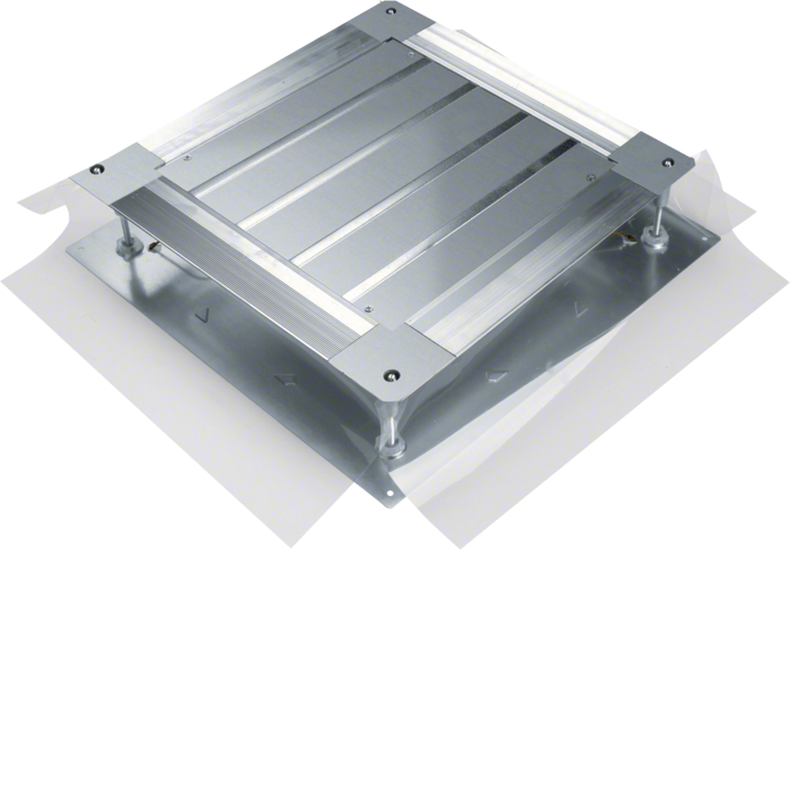 Hager UDB3215265 Floor Box with Floor Plate Size 3 215-265mm