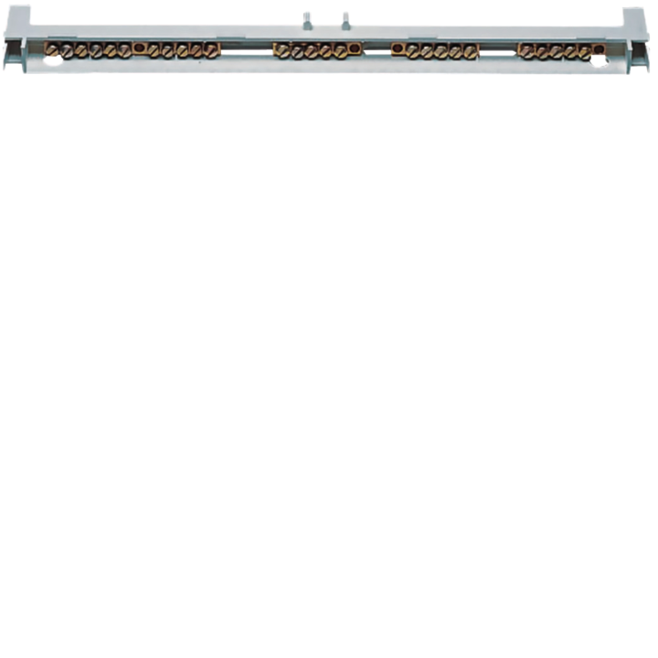 Hager VZ408 Terminal Block, 3Ph+N, 63A
