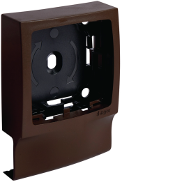 Hager ATA122198014 Socket Plinth ASL-L, ATEHA, 12x20, Brown