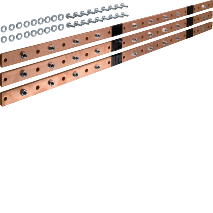 Hager UM09M universN Busbar 40x10mm 5 Sections