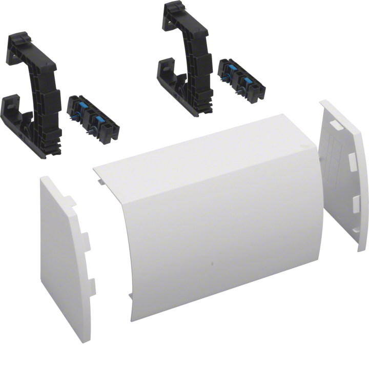Hager FZ441N Cable Cover, 1-Section, Box Fixation