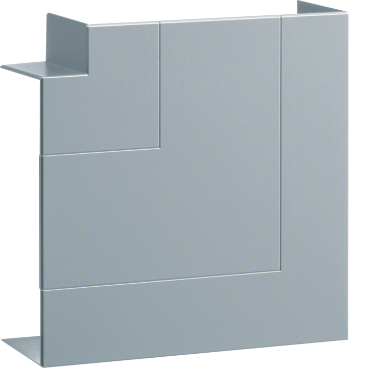 Hager BR651705HLAN Flat Corner 68x170mm Painted Aluminium