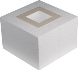Hager SEVQ12200 Casing Element for Q12 Trunking, Height 200mm