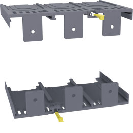 Hager HYW025H Terminal Cover Rear & Plug-in x630/P630 3P