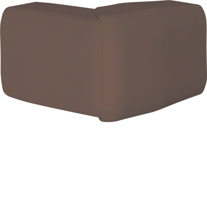 Hager ATA122038014 External Corner for ATEHA 12x20 Trunking, Brown