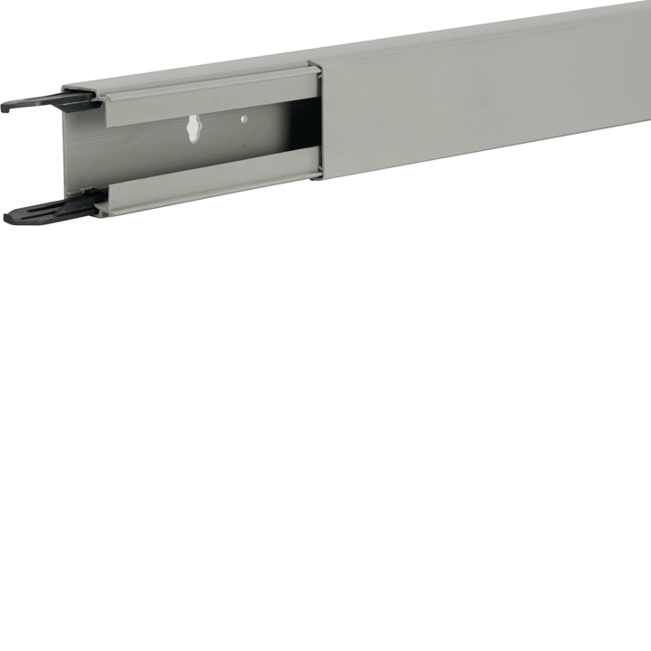 Hager Liféa LF3004507035 Cable Trunking 30x45mm with Coupling, Grey