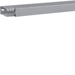 Hager HA7100040 Slotted Panel Trunking 100x40mm, Grey