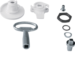 Hager FZ451N Smart Door Lock, Square 7mm, IP44