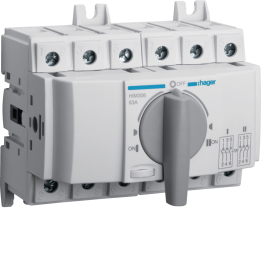 Hager HIM306 Modular Change-over Switch 3x63A