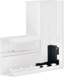 Hager L87759010 Flat Corner PVC RAL 7030 Pure White for Mini Trunking