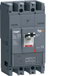 Hager HEW400JR MCCB 3P 400A 70kA LSI