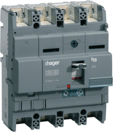 Hager HNB162H MCCB X250 4P 60% 40kA 160A TM