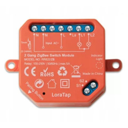 2-kanałowy moduł przekaźnika ZigBee LR Tuya 5904496826838