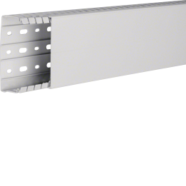 Hager HA740100 Slotted Panel Trunking 40x100mm Grey