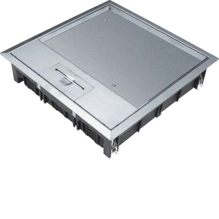 Hager VEQ0612E Supply Unit Q06 Stainless Steel