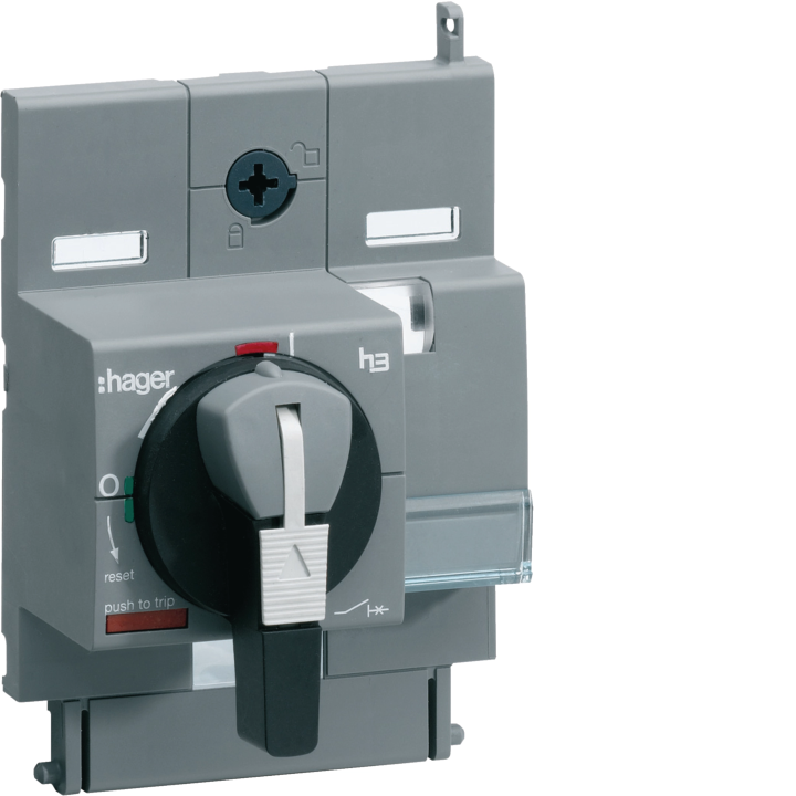 Hager HXA030H Поворотная рукоятка прямого действия x160