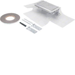 Hager BKFDE200105 End Cap with Foil for Sealing Cable Trunking