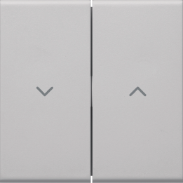 Hager GW2AB7035 Rocker 2-gang Jalousie switch, lg