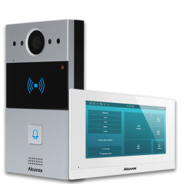 Комплект видеодомофона Akuvox C313N + R20A с приложением