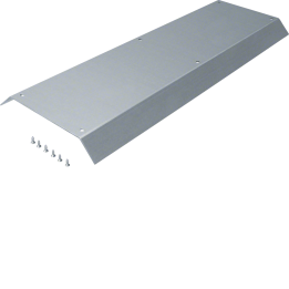 Hager AKB82000402 Blind Lid 800mm 45° Two-Sided for AK 200x40 Trunking