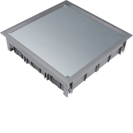 Hager VDQ12127011 Inspection Cover Q12 for Flooring 12mm