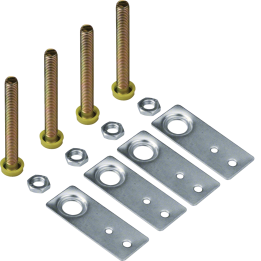 Hager EKSNS100 Levelling Set L=100mm for Heavy Cassette