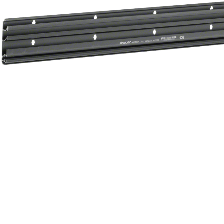 Hager SL200801 SL Recy30% Base Black