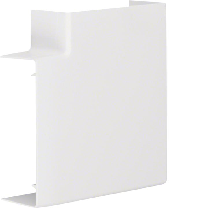 Hager LF4011059016 Flat Angle 40x110mm Cable Trunking, Traffic White