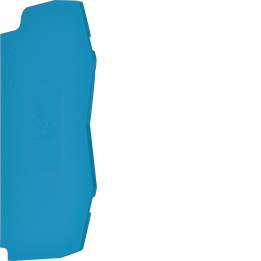 Hager KWE18B End Plate for KYA02NH, KYA04NH