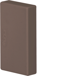 Hager LFF2003508014 End Cap for LF/LFF Trunking 20x33mm Brown